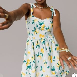 Francesca's Lemon Dress